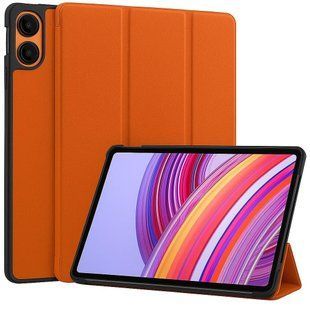 Чохол книжка Crazy Horse на Xiaomi Redmi Pad 2 Pro (12.1") / помаранчевий 100556 фото