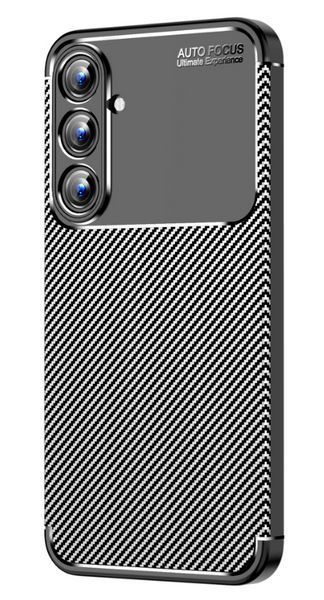 TPU чохол накладка Autofocus для Samsung Galaxy A55 / чорний 201780 фото