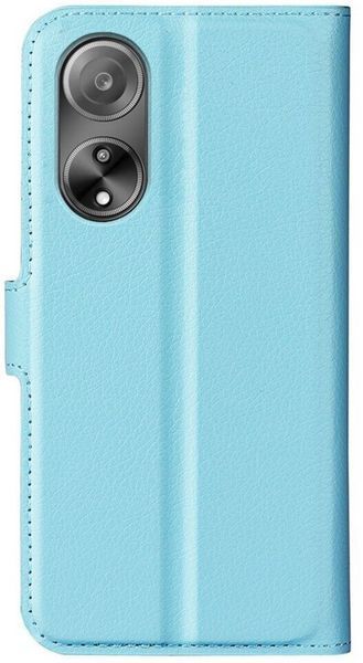 Чехол книжка Lichee для OPPO A38 голубой 093101 фото
