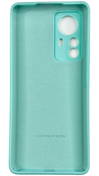 Чехол Soft touch для Xiaomi 12 Pro / бирюзовый 088276 фото
