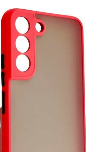 TPU чохол накладка Matte Color Case для Samsung Galaxy S22 Plus червоний 092186 фото