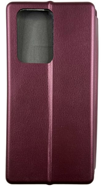 Чохол книжка Elegant book для Samsung Galaxy S20 Ultra / бордовий 091736 фото