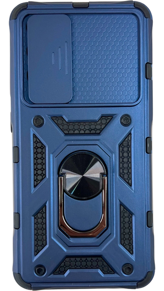 PC + TPU чохол Camshield armor для Samsung Galaxy S21 FE / синій 085378 фото