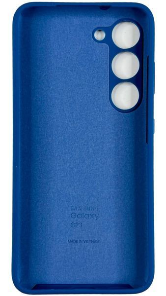 Чехол Soft touch для Samsung Galaxy S23 / синий 087706 фото