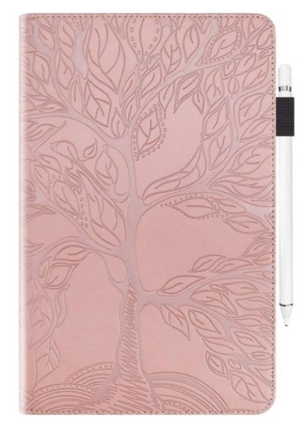 Чохол книжка Wood book для Lenovo Tab K11 2024 (11") / рожевий 202190 фото