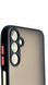 TPU чохол накладка Matte Color Case для Samsung Galaxy A14 чорний 092586 фото 2