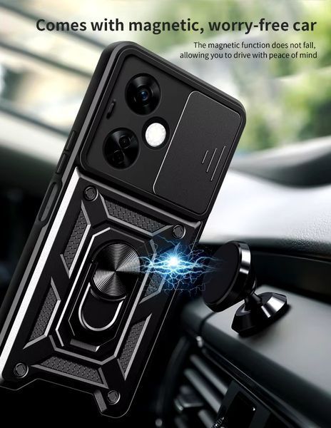PC + TPU чохол Camshield Armor для OPPO A40 / світло-зелений 201711 фото