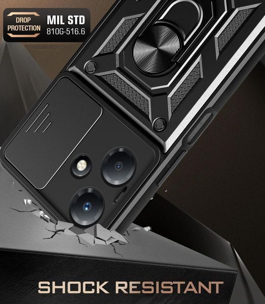 PC + TPU чохол Camshield armor для Infinix Hot 30 Play / червоний 092036 фото