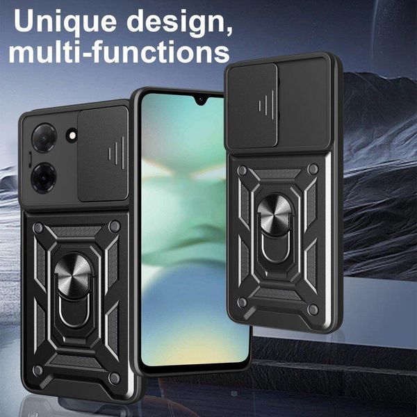 PC + TPU чохол Camshield Armor для Xiaomi Redmi A5 (global) / червоний 099762 фото