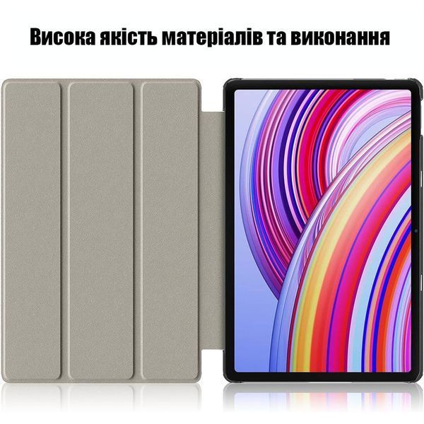 Чохол книжка Crazy Horse на Xiaomi Redmi Pad Pro (12.1")/фіолетовий 097707 фото