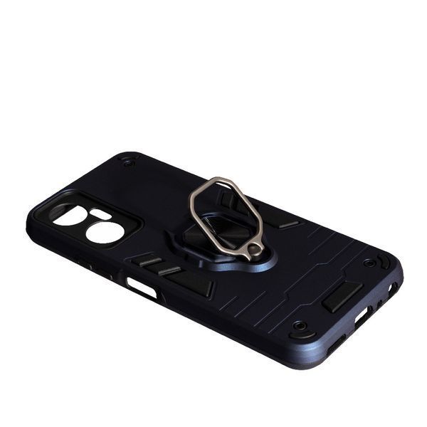 PC + TPU чехол New Transformer для Infinix Hot 20 (5G) синий 088326 фото