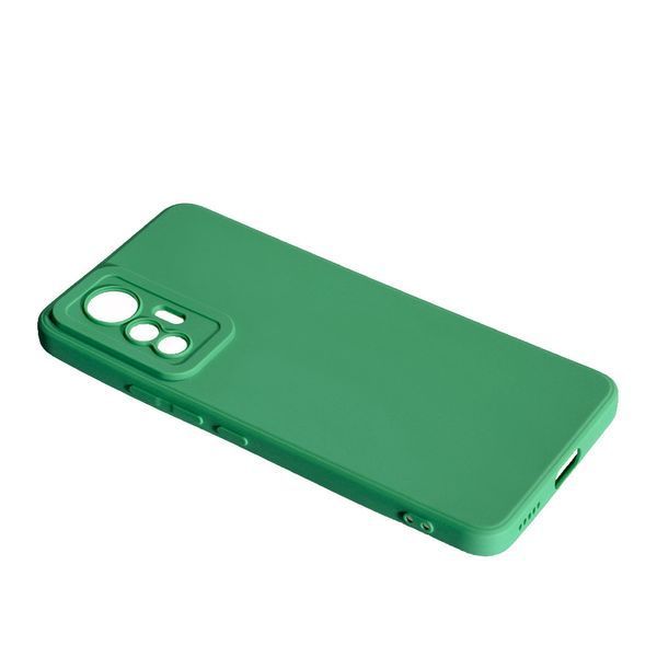 TPU чохол Smitt накладка бампер для Xiaomi 12 Lite (сяомі 12 лайт) зелений 086758 фото