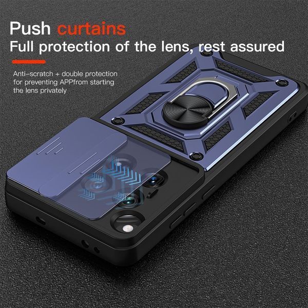 PC + TPU чохол Camshield armor для OnePlus 12 / сріблястий 097116 фото