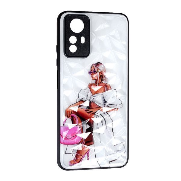 Чохол накладка Prisma Ladies для Xiaomi Redmi Note 12S (4G) Pink Bag 090878 фото