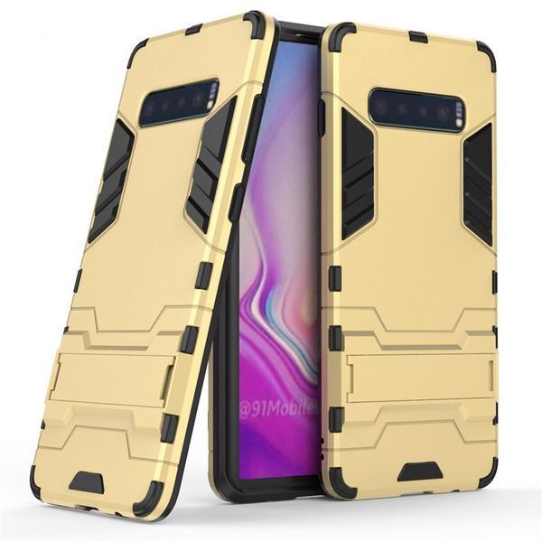 PC + TPU чехол Metal armor для Samsung Galaxy S10 Plus (6 цветов) 054843 фото