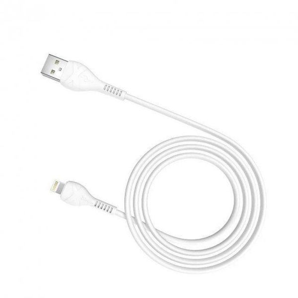 USB кабель Hoco X37 Lightning Cable (1m) белый 85767 фото