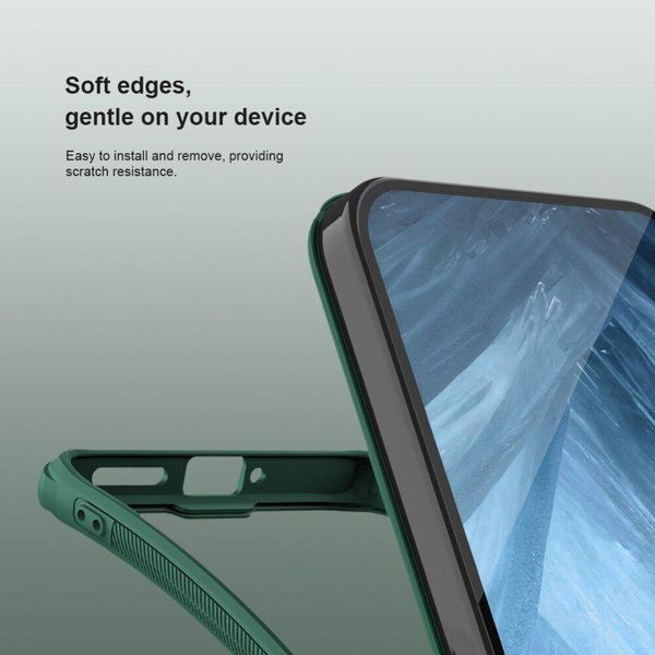 Чехол Nillkin Super Frosted Shield на Google Pixel 9 Pro XL / зеленый 097751 фото