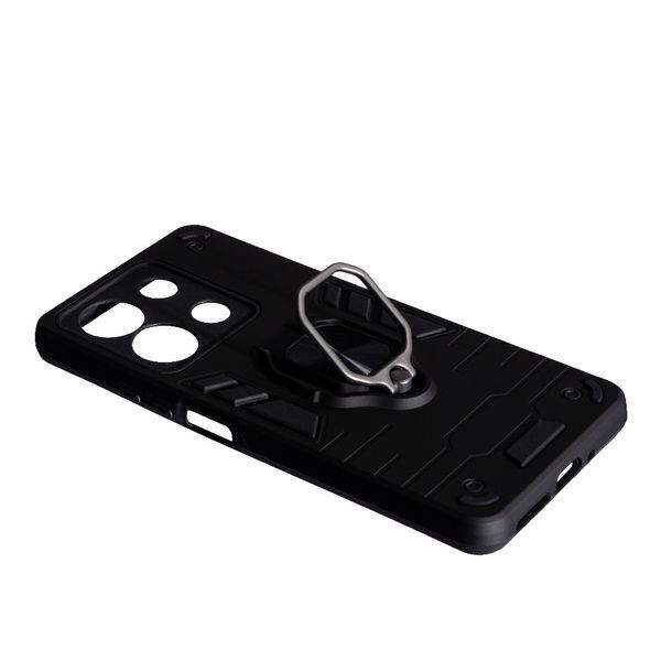 PC + TPU чохол Protective для Xiaomi Redmi Note 13 (5G) чорний 095684 фото