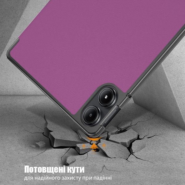Чохол книжка Crazy Horse на Xiaomi Redmi Pad Pro (12.1")/фіолетовий 097707 фото