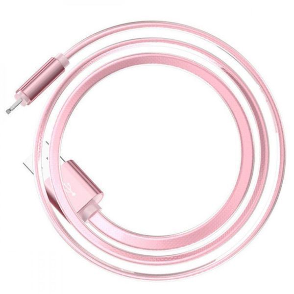 USB кабель Hoco UPL12 Plus Jelly Braided Lightning Cable (1.2m) (4 цвета) 80599 фото