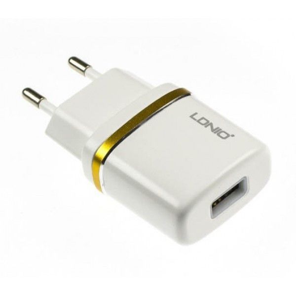 Мережеве ЗУ LDNIO DL-AC50 на 1 USB (1 A) білий 51172 фото