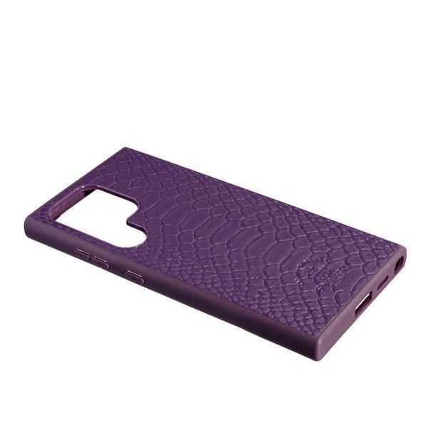 Чохол силіконовий Santa Barbara Snake для Samsung Galaxy S24 Ultra фіолетовий 094937 фото