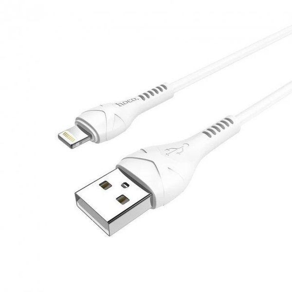 USB кабель Hoco X37 Lightning Cable (1m) белый 85767 фото
