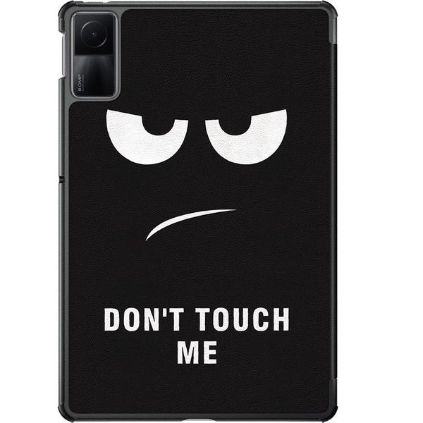 Чехол книжка Crazy Horse на Xiaomi Redmi Pad SE (11") / dont touch 092002 фото