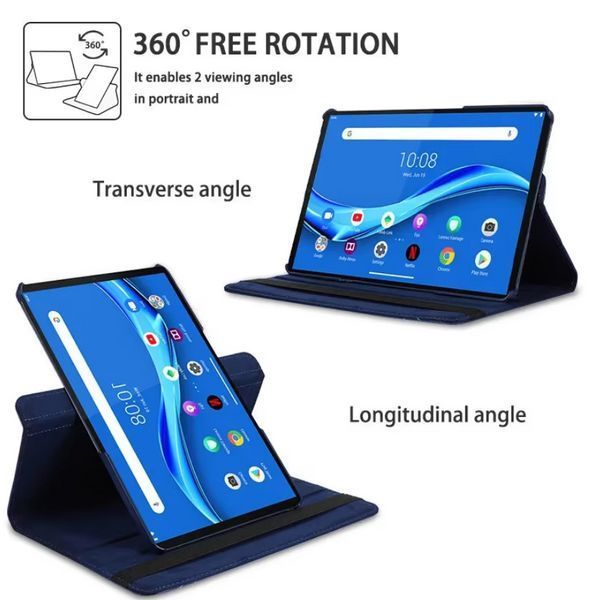 Шкіряний чохол-книжка 360 для Lenovo Xiaoxin Pad 2024 (11") / білий 201034 фото