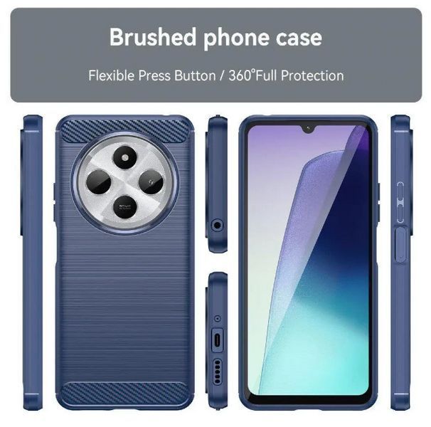 TPU чехол накладка Urban для Xiaomi Redmi A4 (5G) / синий 202384 фото