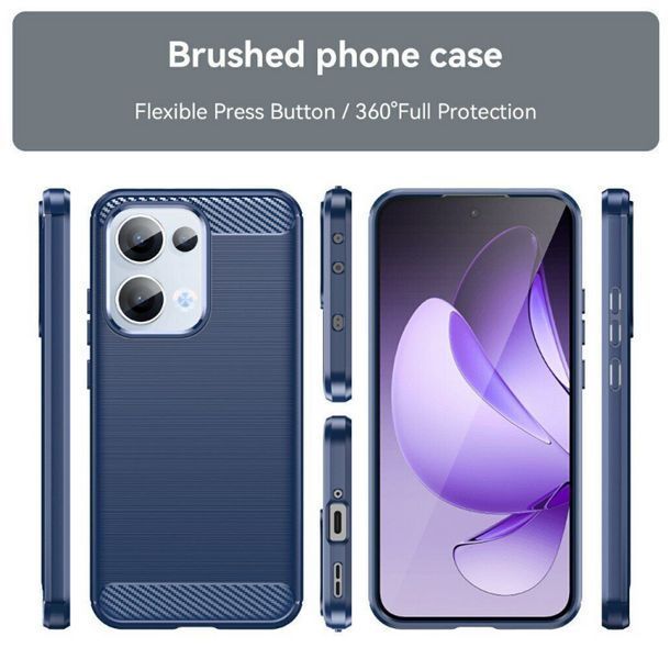 TPU чохол накладка Urban для OPPO Reno 13 (5G) / червоний 203291 фото