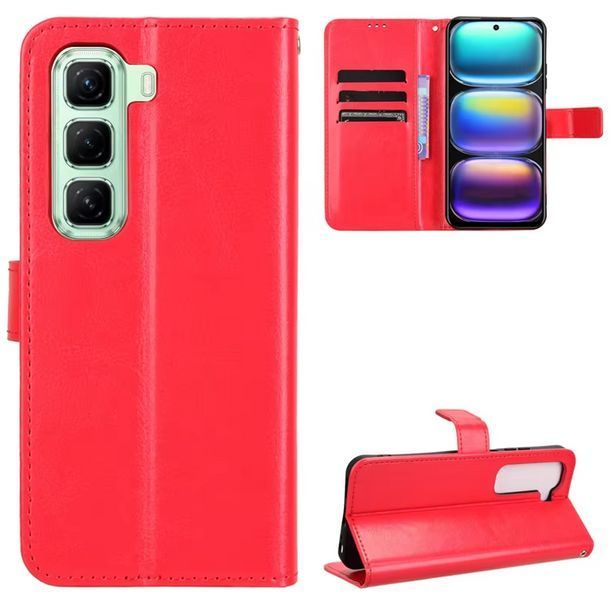 Чохол книжка Book case для Infinix Hot 50 4G (X6882) / червоний 201734 фото
