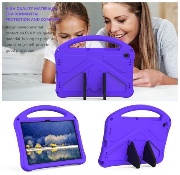 Чехол New Kids Case на Samsung Galaxy Tab A9 Plus 11" (фиолетовый) 200088 фото