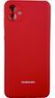 Чехол Soft touch для Samsung Galaxy A04 / красный 087700 фото