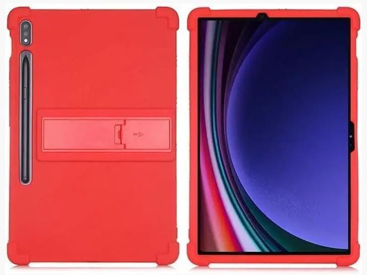 Чехол противоударный Friendly на Samsung Tab S7 \ Tab S8 красный 095087 фото