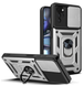 PC + TPU чохол Camshield armor для Motorola G22 / сріблястий 89376 фото 1