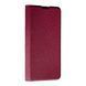 Чохол-книжка Fibra case для Xiaomi Redmi 12 бордовий 094410 фото 1