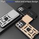 PC + TPU чехол Camshield armor для Poco F8 Pro / серебристый 100966 фото 4
