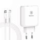 СЗУ Baseus Bojure PD Quick Charger + Cable (Lightning) 32W 1Type-C 1USB 90060 фото 2