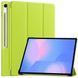 Кожаный чехол книжка Crazy Horse на планшет Samsung Galaxy Tab S10 FE Plus (13.1") / салатовый 100090 фото 1