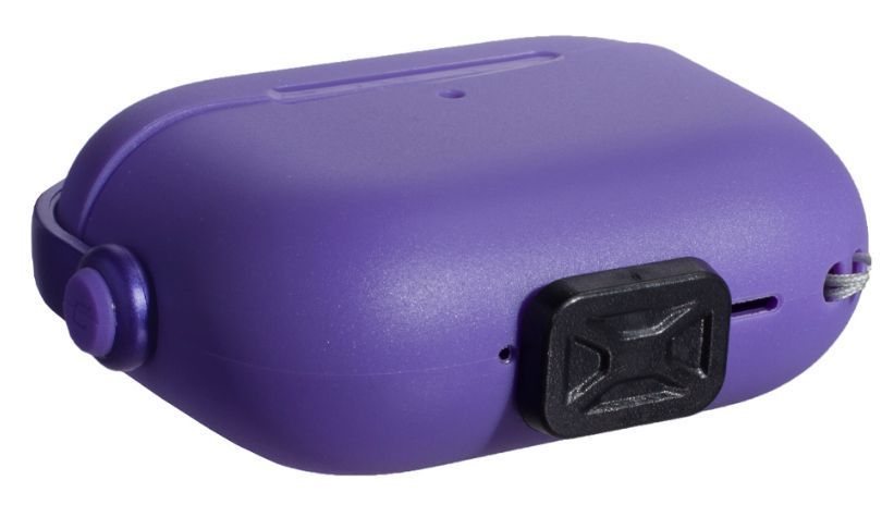 Силиконовый чехол Fashion Pods с карабином для AirPods Pro 3 / Color Violet 204172 фото