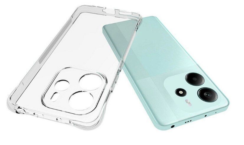 Протиударний чохол WXD для Xiaomi Redmi Note 14 (4G) / прозорий 098868 фото