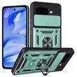 PC + TPU чехол Camshield Armor для Google Pixel 9A / зеленый