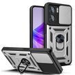 PC + TPU чохол Camshield armor для OPPO A57S / сріблястий