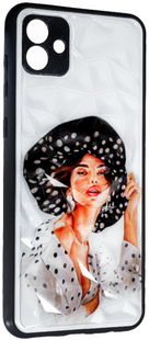 Чехол накладка New Prisma для Samsung Galaxy A04 (самсунг а04) Girl in a hat 087054 фото