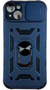 PC + TPU чохол Camshield armor для iPhone 14 / синій 086501 фото