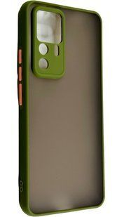 TPU чохол накладка Matte Color Case для Xiaomi 12T світло-зелений 092087 фото