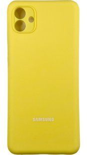 Чехол Soft touch для Samsung Galaxy A04 / желтый 087701 фото