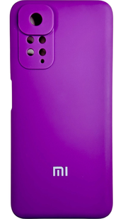 Чехол Soft touch для Xiaomi Redmi Note 11 / баклажановый 089276 фото