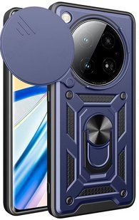 PC + TPU чехол Camshield Armor для Infinix Zero 40 4G / синий 097999 фото
